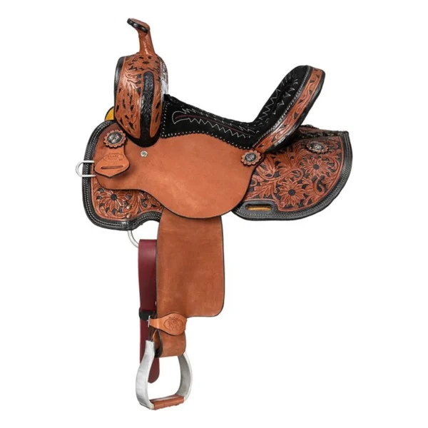 Tough1 Royal King Hawley Barrel Saddle - Image 2
