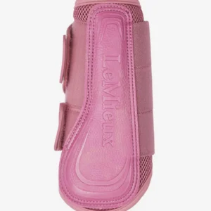 LeMieux Arika Mesh Brushing Boots Peony
