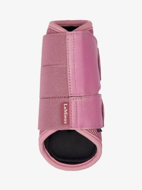 LeMieux Arika Mesh Brushing Boots Peony - Image 2